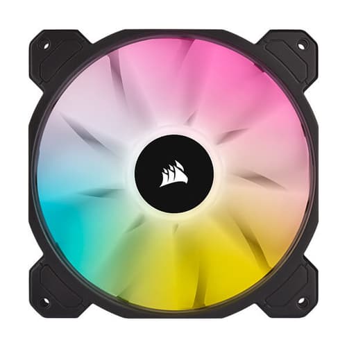 Corsair iCUE SP140 RGB Elite Cabinet Fan With Lighting Node Core (Dual Pack)